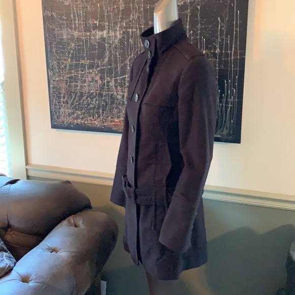 Ted Baker Belted Military Style Cotton Jacket - Picture 3 of 12